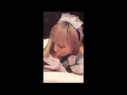 ❤️ Japonè idol [mayuka], kostim sèvant franse, pati 1, pip ak jerk off ak losyon ❌ Super sèks nan ht.bsglass.ru ❌️